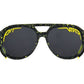 New Pit Viper Sunglasses Pilot Punk Style Polarized Mirror UV400 Goggle Oval Flat Top Colorful Driving Shades Eyewear