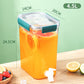 Household Cold Kettle Refrigerator With Faucet 3.5 / 4.5L Drinkware Kettle Beverage Dispenser Home Cool Water Jug Bucket