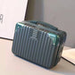 14 inch make up bag mini suitcase hand carry luggage, cosmetic bag, anti-scratch with large capacity makeup pouch