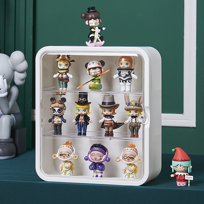 Coyi Can Be Suitable Acrylic Storage Box Doll Desk Display Cabinet Model Transparent Wall-Mounted Blind