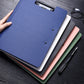 A4 File Folder Clipboard Writing Pad Memo Clip Board Double Clips Organizer Office Folders Papers Organizers Accessories