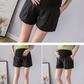 Maternity Shorts for Pregnant Women Summer Fashion Thin Cotton Linen Solid High Waist