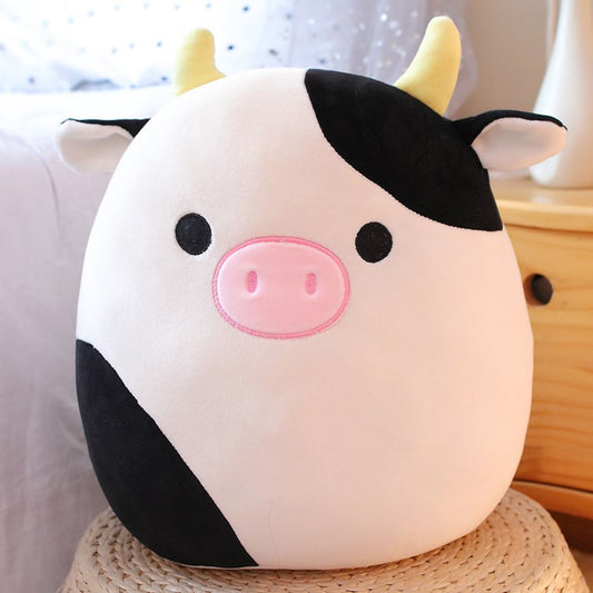 35cm Squishmallows Stuffed Animal Plush Toys Cat Unicorn Pig Throw Pillow Gifts For Kids High Quality And Comfortable
