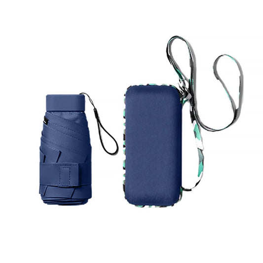 Sun Umbrella-Female Sunscreen Windproof and Waterproof Anti-Ultraviolet Sunshade Umbrella Dual-Use-Mini 56% Off Sturdy