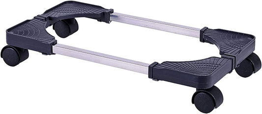 Case Stand Cart for Computer Host - Heavy Duty Desktop Computer Tower Mobile Cart Holder with 4 Caster Wheels Durable