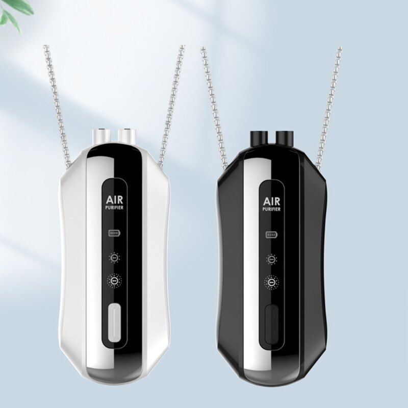 Portable Negative Ion Air Purifier Anion Wearable Air Purifier Necklace Personal Air Fresher Mini Size And Lightweight