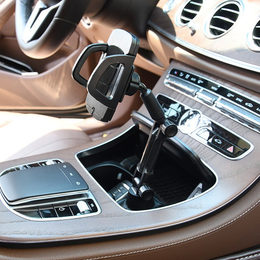 Universal Car Cup Holder Cellphone Mount Stand 360 Degrees Adjustable Car Phone Holder Firm Fit Clamping for Smartphones