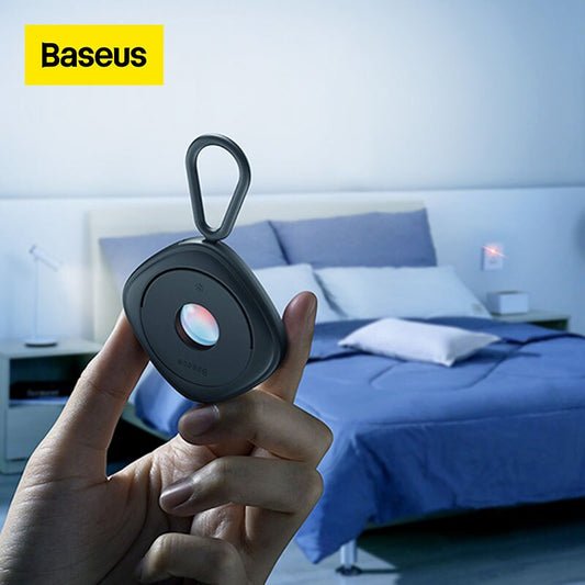 Baseus Mini Portable Camera Detector Smart Home Security Tool Camera Lens Detection Gadget Anti-IR Surveillance Protection Privacy Camera Detector