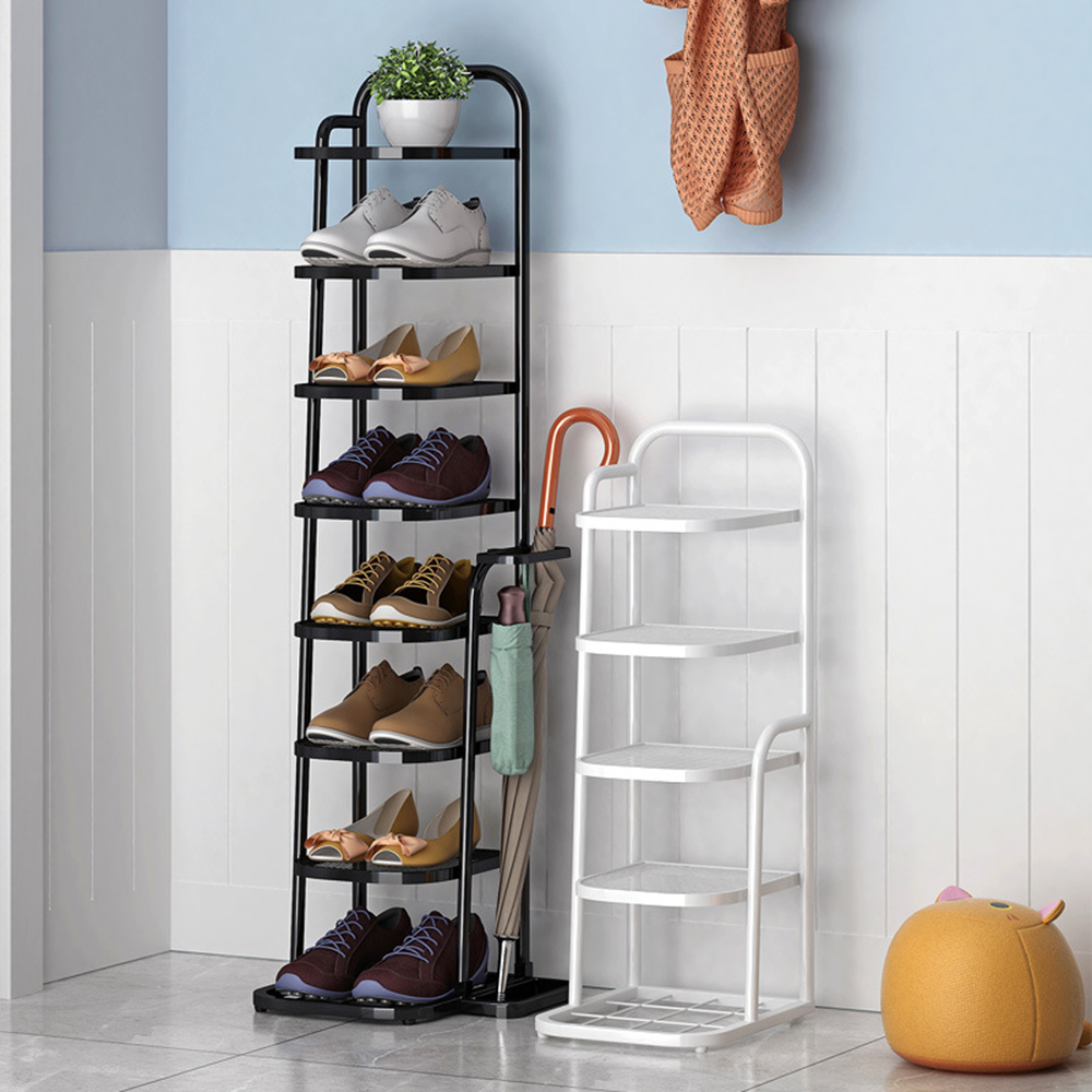 5 Layer Minimalist Enhanced Edition Iron Shoe Rack Storage Upgraded Metal Shoe Rack/ Multi-layer Shoe Rack High Quality