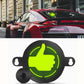 Thumbs Up Pilot Light For Car Thank You Button Indicated Light Wireless Remote Button Green Light Appreciation Gesture