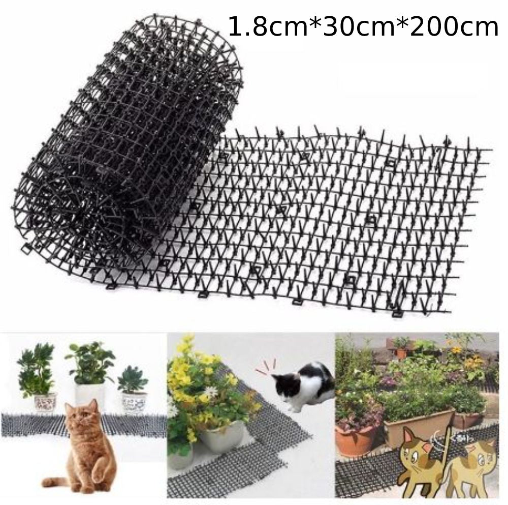 Cat Scat Mat Outdoor Garden Plastic Anti Cat Spike Mat Preventing Cats And Dogs Digging Prevention And Safety Cat Guard