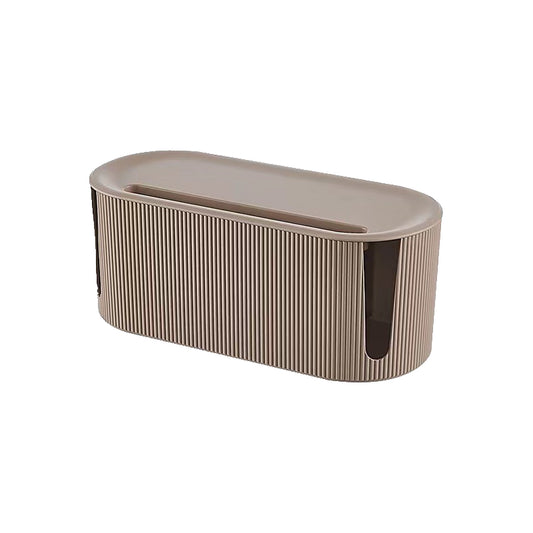 Desktop Cable Storage Organiser Management Box Organizer Extension Computer Wire Socket Plug Charger Plastic Safety