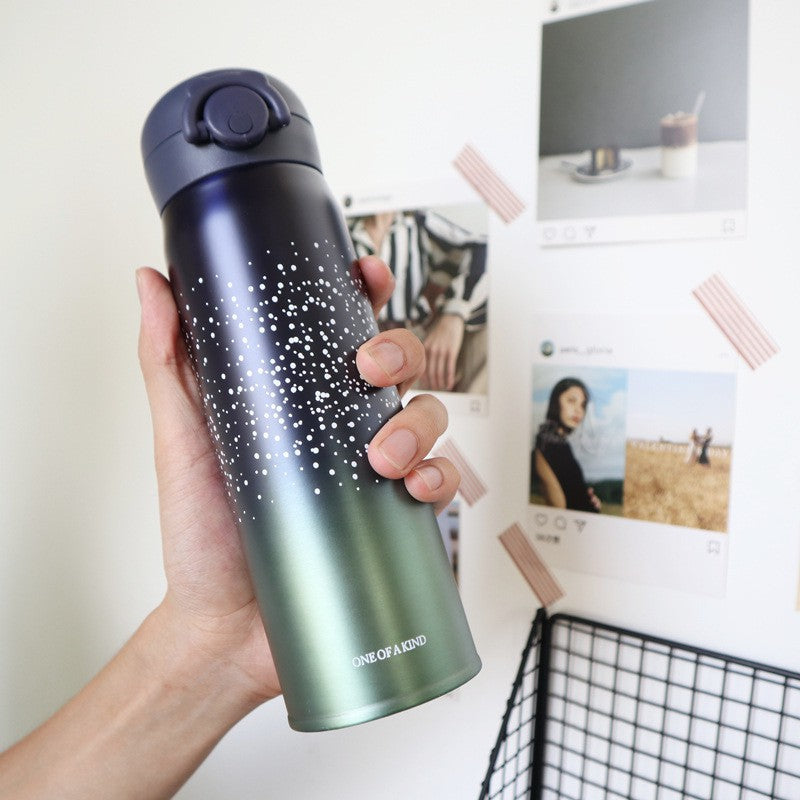 Copy of Copy of Starry Vacuum Thermal Flask Water Bottle Thermos Tumbler Stainless Steel Cup Starry 500ml Gift