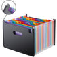 13 24 37 48 Layer A4 Expanding File Folder Document Waterproof Organizer Portable Paper Storage Multi-layer File Bag