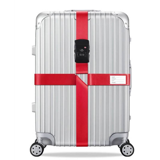 Customs Lock Luggage Cross Straps Straps Seat Belt Strapping Straps Secure Luggage Nylon Material Durable