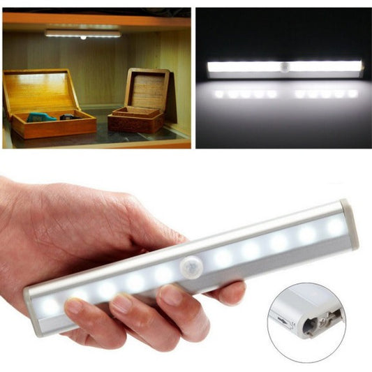 Wardrobe Corridor Drawer LED Motion Sensor White Or Warm Light For Bedroom And Vanity Mirror LED Night Light Indoor