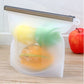 Vacuum Silicone Storage Bag Sealed Food Fruits Container Resealable And Environmentally Friendly With Airtight Seal