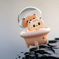 CAT POWER BANK Spaceship Cute Pet Small Portable Power Bank With LED Light Emergency Power Bank Gift For Mobile Charger