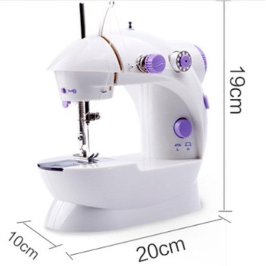 Sewing Machine can power by battery, can add-on Extension Board