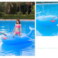 Whale Narwhal Floatie Floating Inflatable Pool Float For Kids Adult Float Raft Water Floating Boat Ride-On Swimming