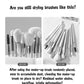 Dust Proof Makeup Brush Storage Box Beauty Eyebrow Pencil Eyeliner Eye Shadow Brush Storage Box Desktop Makeup Organizer