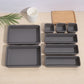 8Pcs Home Divide Drawer Organizer Box Jewelry Makeup Storage Case for Office Kitchen Bedroom Desk Organization