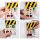 Treeyear LED Light Switch Toys for Toddlers Montessori Busy Board Button Switch Toy Light Up Activity Board Sensory