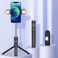 Upgraded 1Meter High 360 Degree Rotatable Selfie Stick Upgraded Stronger Hidden Tripod And Wireless Bluetooth Remote