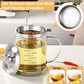 Grease Container with Strainer - ZDZDZ Large Capacity Frying Oil Storage Can with Lid, Oil Bottle with Filter for Cooking and Kitchen