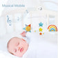 Baby Colorful Adorable And Gentle Cloud Cot Mobile / Wind-Up Cot Mobile / Crib Musical Infant Toy For Early Development