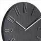 Simple Wall Clock 12 Inch Living Room Home Wall Clock Clock Watch Fashion Bedroom Wall Clock Black Minimalist Design