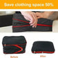 Travel Organizer Portable Storage Bags Nylon Double Layer Compression Clothes Shoe Tidy Pouch For Outdoor Travelling