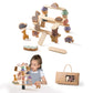 1Set Montessori Toys Busy Board Games Balancer For Children Learning Education Baby Memories Animal Shape Stacking Toys