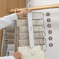 Folding Pants Rack Multifunctional Multi-Layer Hanger Household Magic Seamless Clip Wardrobe Storage Handy Tool Clothing