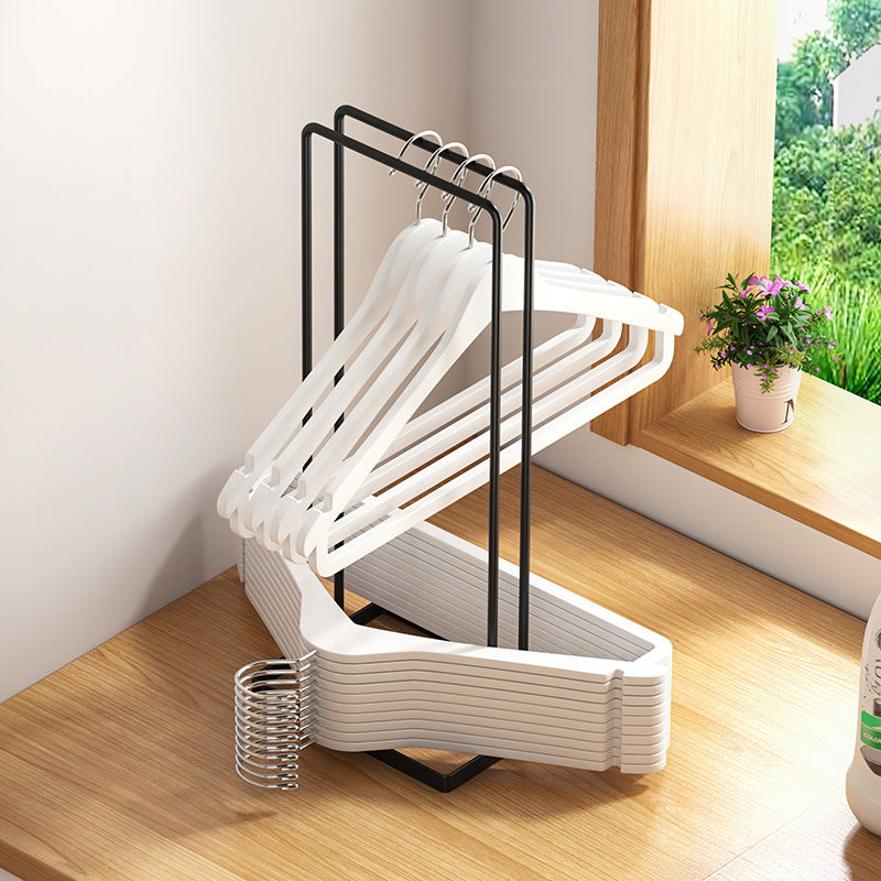 Hanger Storage Organizer Hanger Stacker Rack for Laundry Closet Hanger Holder Home Organization Modern Hanger Tower