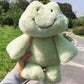 36cm Cute Frog Plush Toy, Stuffed Animal Throw Plushie Pillow Doll, Creative Appease Pastoral Animal Soft Comfortable