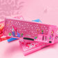 Quicksand Stationery Box Girls Primary School Princess Cute Children Pencil Box Girls Kids School Organizing Pencil Case