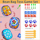Creative Throwing Sandbags Sticky Ball Target Outdoor Game Darts Shooting Training Fun Cartoon Kids Toys Gifts Bean Bag