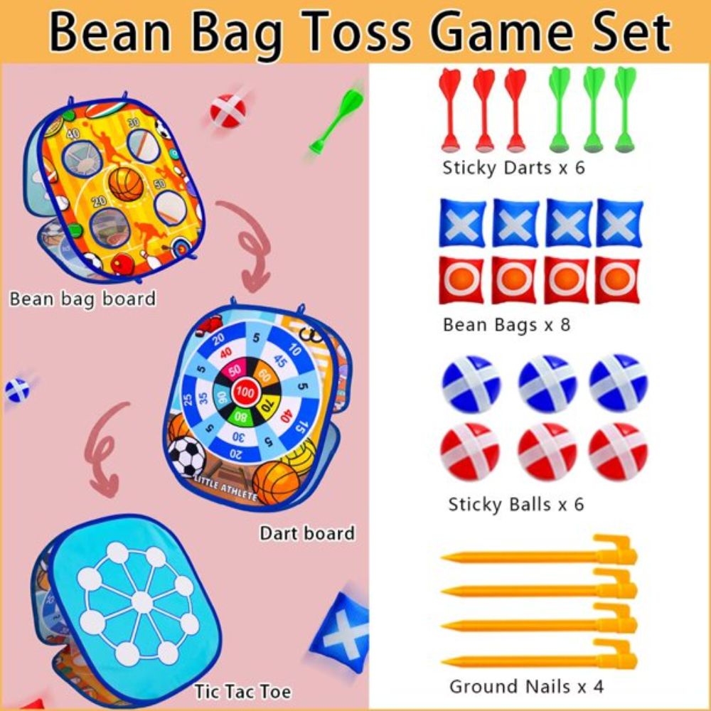 Creative Throwing Sandbags Sticky Ball Target Outdoor Game Darts Shooting Training Fun Cartoon Kids Toys Gifts Bean Bag