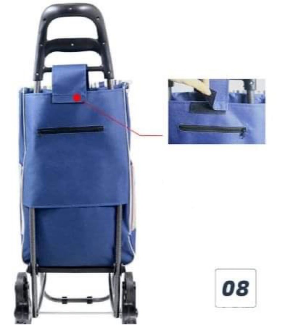 Universal Grocery Cart Spare Cloth Bag Extra Large Waterproof Oxford Bag Trolley Small Cart Shopping Cart Thickened Bag