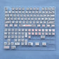 127 Keys Watercolor Pen Keycaps XDA Profile Graffiti Cartoon Anime PBT DYE SUB Mechanical Keyboard Keycap Set