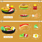 NEW Squeaky Dog Toy Hamburger Hotdog Pet Snuffle Mat Interactive Puppy Dinner Plate for Dogs Food Chew Toys Food Plating