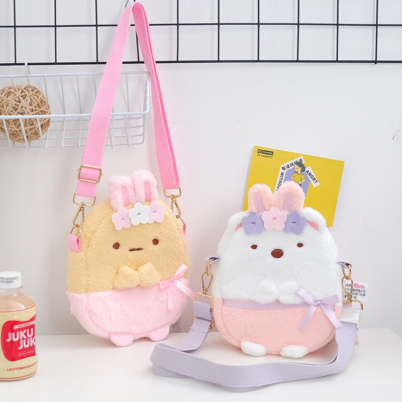 Sumikko Gurashi Fantasy Garden Plush Shoulder Bag Cartoon Sling Bag Girls Birthday Christmas Gift