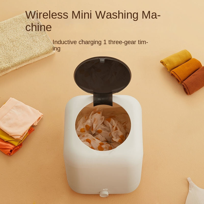 Mini Underwear And Underwear Washing Machine Washing Machine For Lazy People Wireless Sterilization Washing Socks Artifact Portable