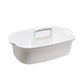 Portable Storage Basket Cleaning Caddy Storage Organizer Tote with Handle for Laundry Bathroom Kitchen & Sink Handy Rack