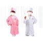 Unisex Kids Doctor Nurse Uniforms  Role Play Costume for Girl Boys Nurse Doctor Surgeon Coat Children Cosplay Party Toys