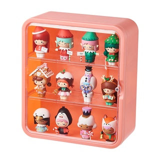 Coyi Can Be Suitable Acrylic Storage Box Doll Desk Display Cabinet Model Transparent Wall-Mounted Blind