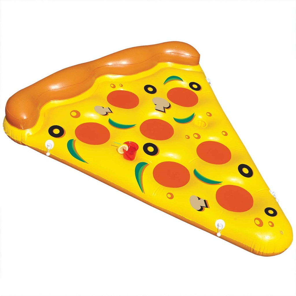 Large floatie beach pizza inflatable float swimming pool party floats