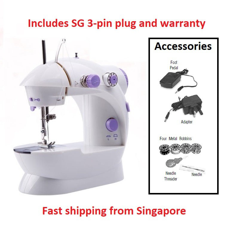 Sewing Machine Mini with SG plug and warranty