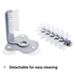 Cup Brush Washer with Suction Base Bristle Brush Glass Bottle